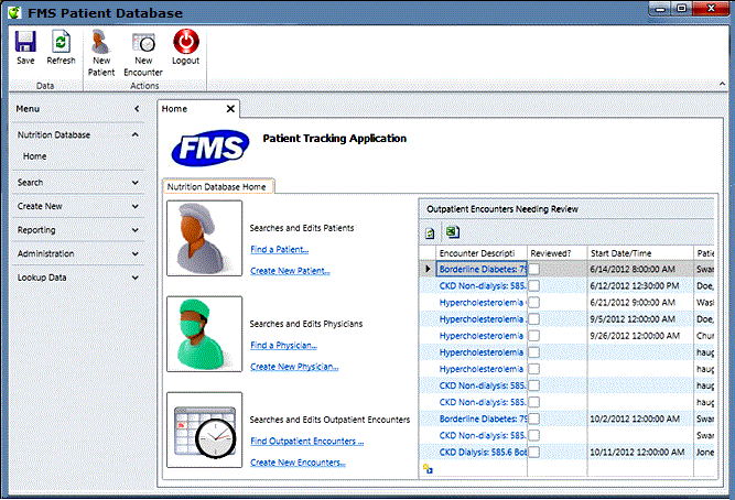 LightSwitch Sample User Interface