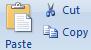 Clipboard cut, copy and paste