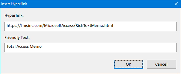 Insert Hyperlink Insert Hyperlink