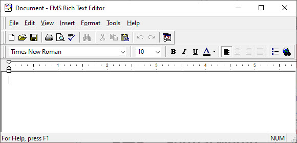 FMS Rich Text Editor