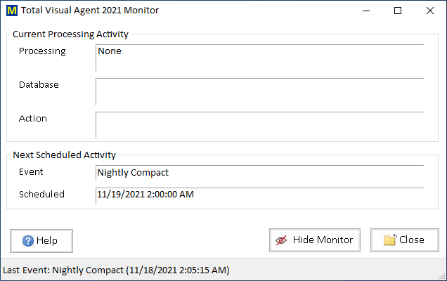 Total Visual Agent Monitor