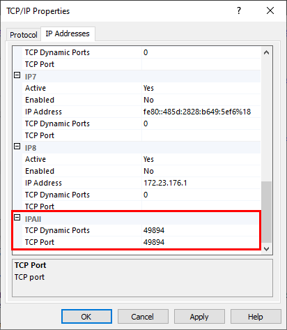 TCP Port