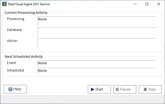 Total Visual Agent Service Control Manager