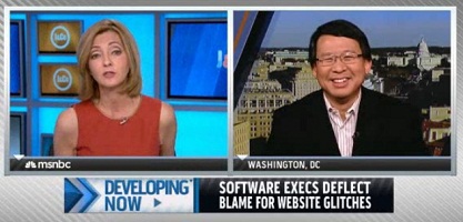 Luke Chung on the Chris Jansing Show on MSNBC